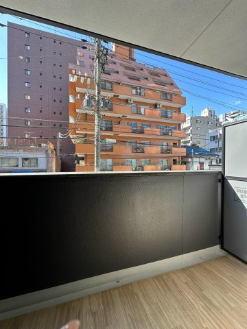 メイクス鶴舞Ⅱ　名古屋市賃貸　仲介手数料無料のバルコニー