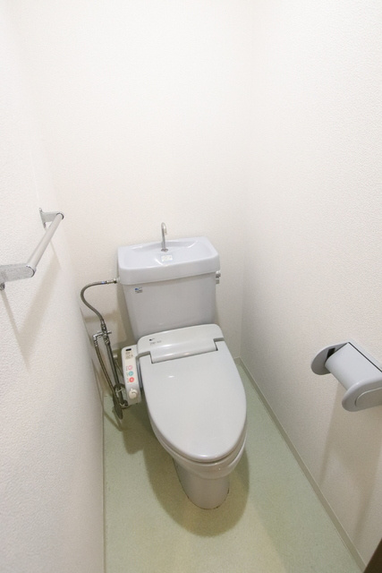 嬉しい温水洗浄便座付き