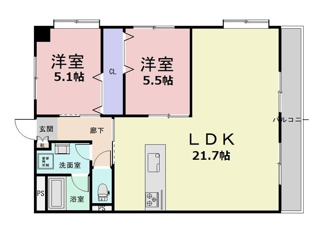 ファーストタウンの間取り