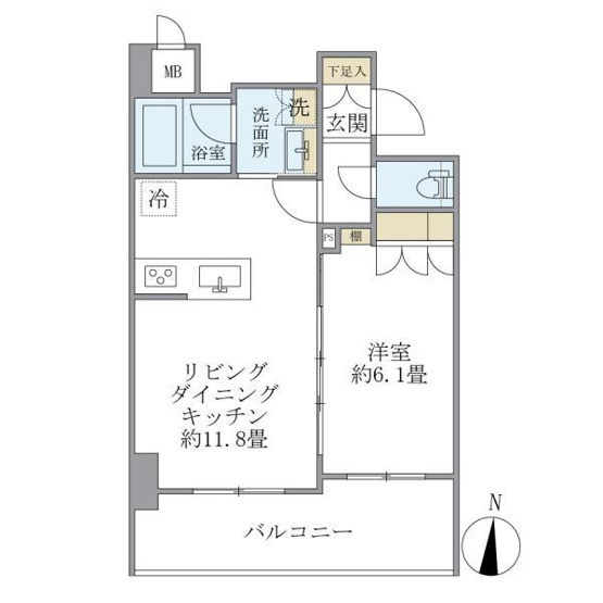 【間取り】 | レクシード両国駅前