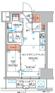 【間取り】 | ハーモニーレジデンス巣鴨山手インサイド