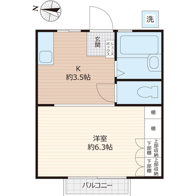 シャトルカメリアの間取り