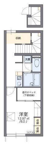 レオパレス翠の間取り