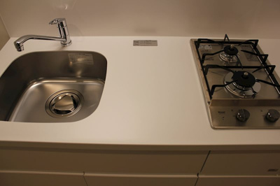 【キッチン】 | 新品家具付きマンション小山台17(KaGood東京)