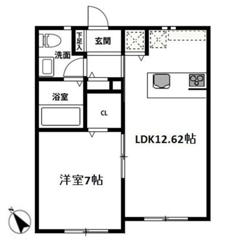 アウリイⅠの間取り