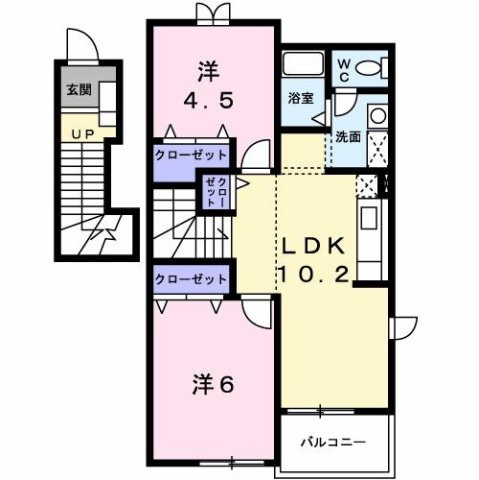 ｅｓｔ　Ｐａｌａｚｚｏの間取り
