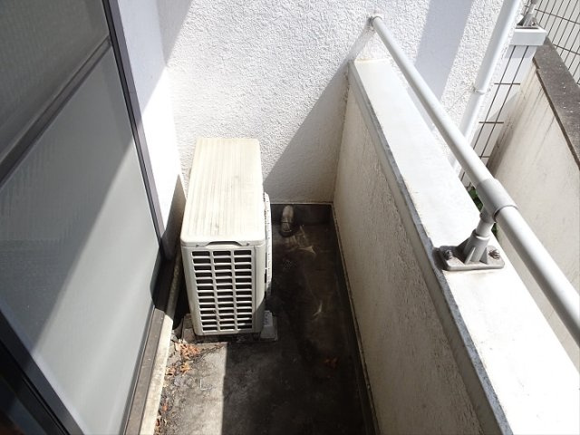 ハイフラット赤堤のバルコニー