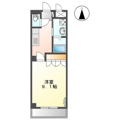 サンライズＫの間取り