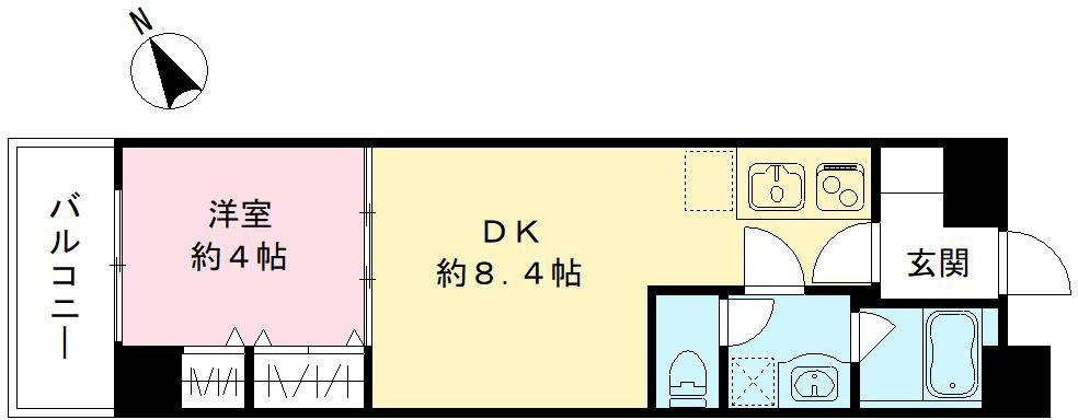 LUVIAS堺の間取り