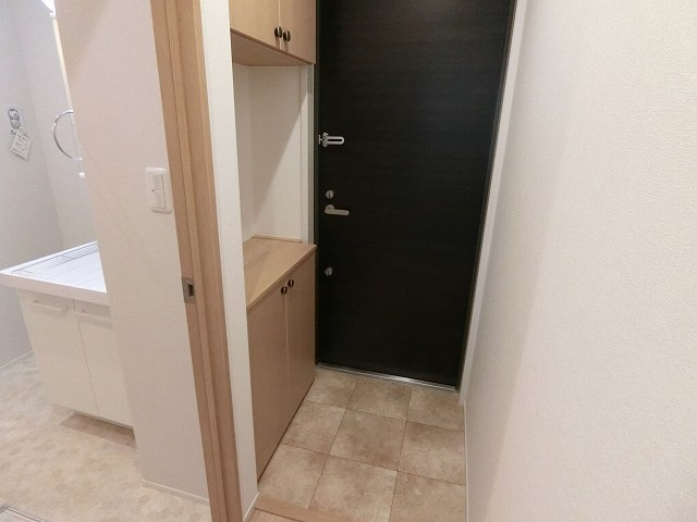サンシャインみのり台の玄関