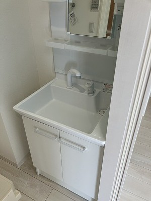 グランシルク小山台の洗面所