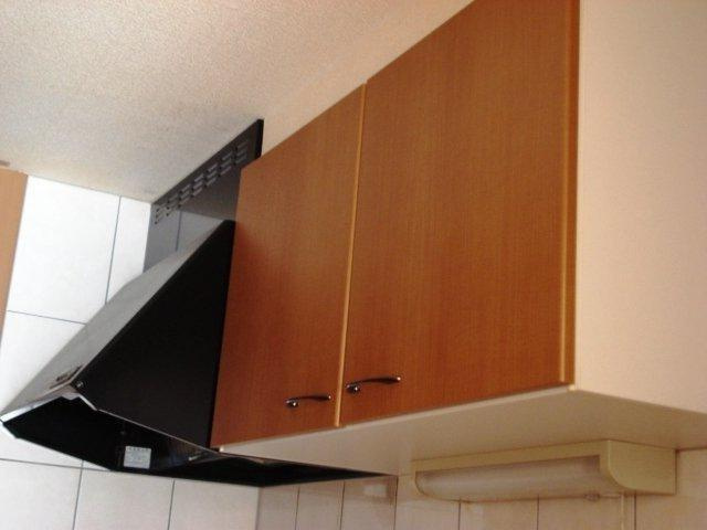ガーデンヒルのキッチン|吊戸棚