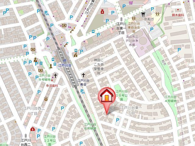 マードレーハイツの地図