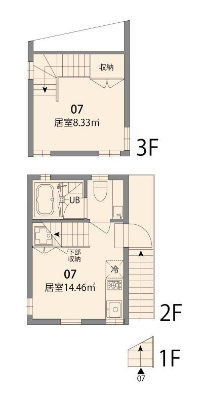 東新宿TERRACE W棟の間取り|間取り図