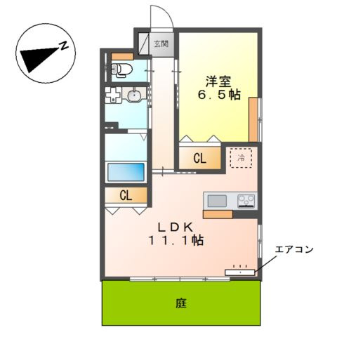 Ｉｒｉｓ（アイリス）与野本町の間取り