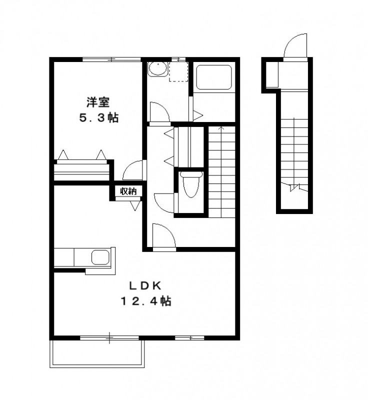 ＭＩＭＯＳＡの間取り