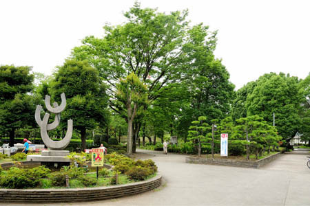 鹿沼公園まで350ｍ