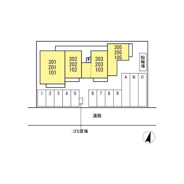 Clair島田の外観