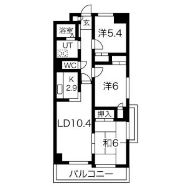 日本泉ビルの間取り