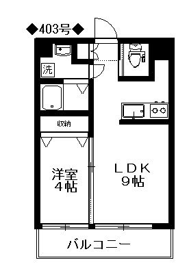 【間取り】 | メゾンドリバティ西新