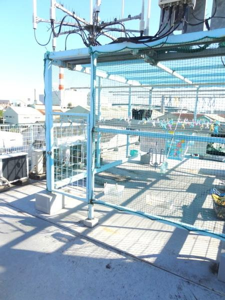 寄川ビル２号館のバルコニー|★日当たり良好★