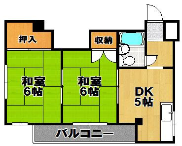 シレーヌ大正の間取り|★人気の間取り★