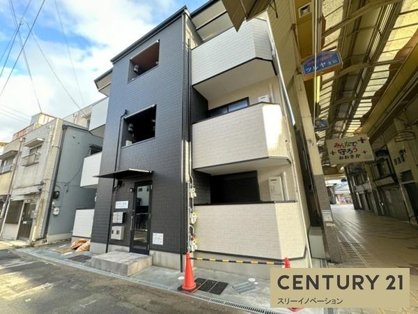 カリヨ三軒家の外観|しっかりした外観！