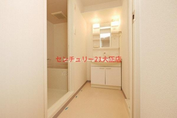 第3三先ハウスの洗面所