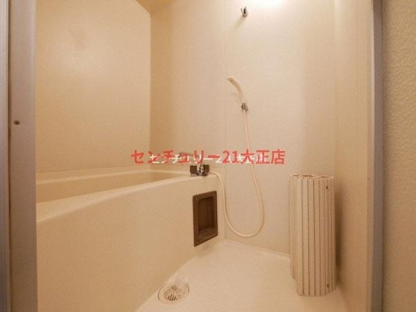 港スカイハイツの浴室