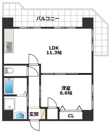 【間取り】 | 大神第6ビル