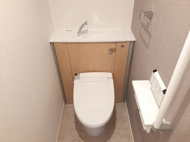 メルヴェーユ　Ⅱのトイレ|トイレもきれいです