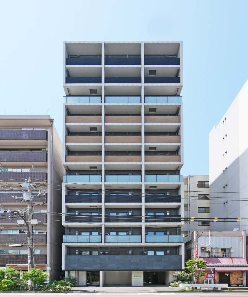 レジデンス門前仲町スクエアの外観