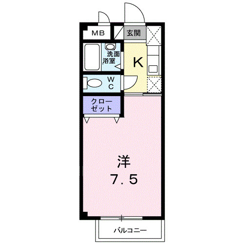 【間取り】 | ヴェルジュ・マ・メゾン