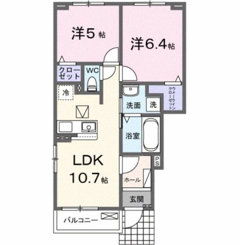 【間取り】 | 千渡アパート