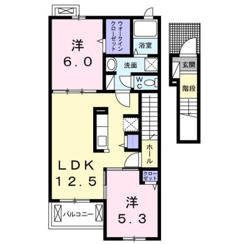 エテルノ・Ｂの間取り