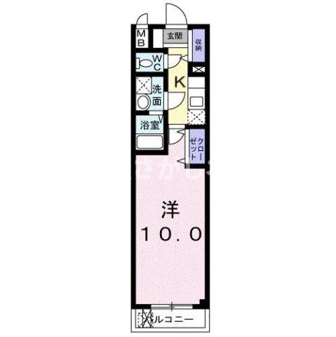 アルトプェンテ【おとり物件なし】#学生・社会人にオススメ！初期費用分割払いOK！の間取り