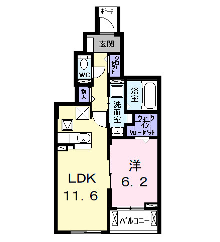 インブルーム（ＩｎＢｌｏｏｍ）の間取り
