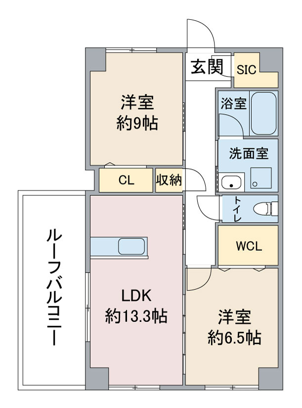 第三翠芳ビルの間取り