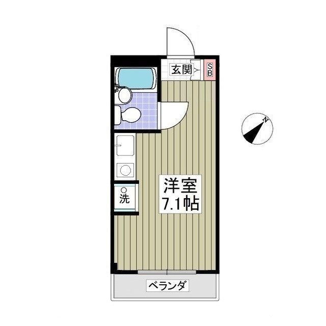 ハイライフ鶴見の間取り