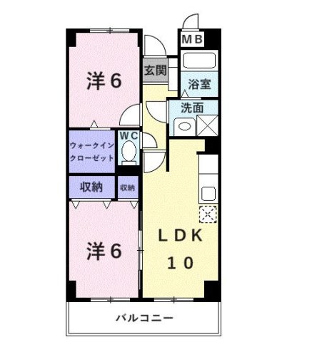 ＭＡＬＩＢＵ　ＧＡＲＤＥＮの間取り