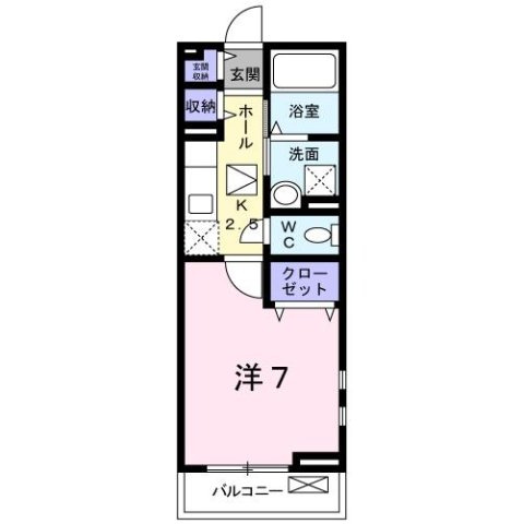 シャロル　Ⅲの間取り