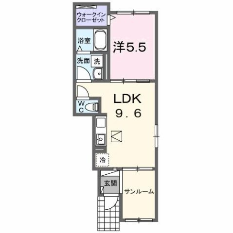 ピオーネの間取り