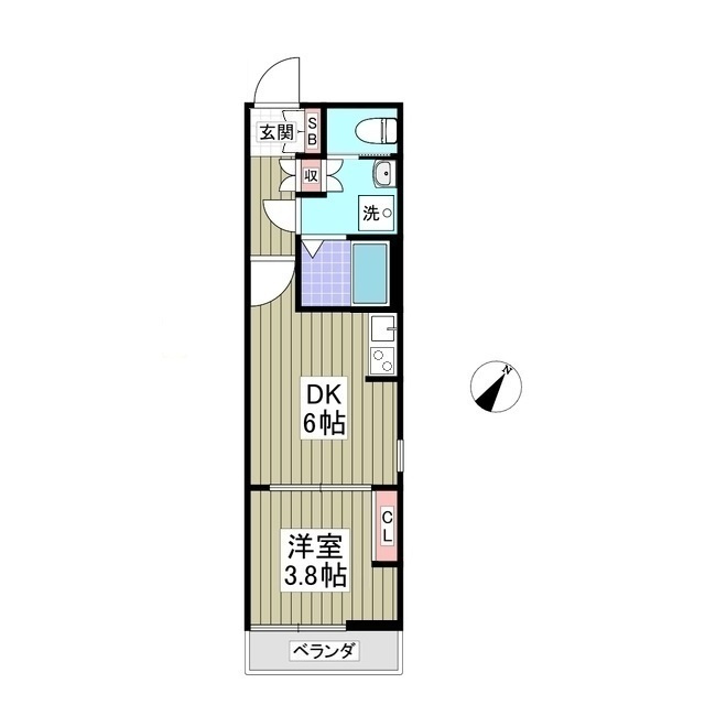 Sunny Hill Minami Hanazonoの間取り