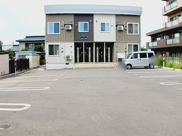 アルドール平岡Ⅲの駐車場