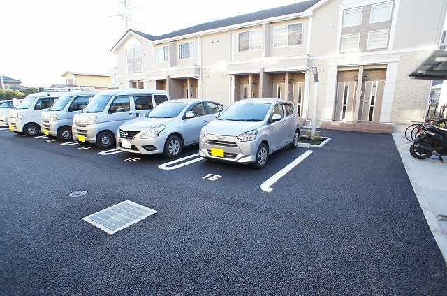 フォレストコート　Ⅱの駐車場