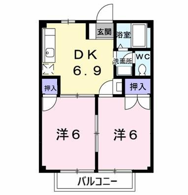 サンライトハイツの間取り