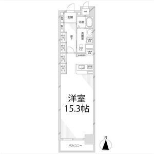 キャッスルコート西新町の間取り