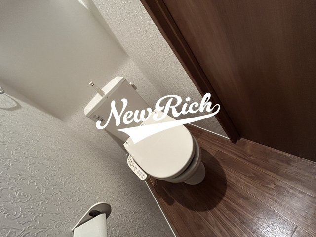 前橋市上増田町のアパートのトイレ