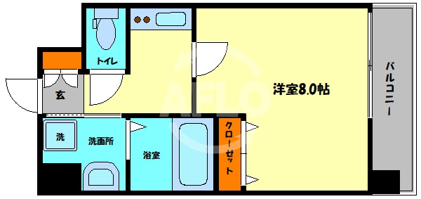 W.O.B.KYOBASHIの間取り|W.O.B.京橋　間取り