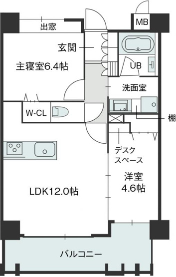 【間取り】 | ラフィーネ鳥飼　★プライスホームなら仲介手数料が無料です★